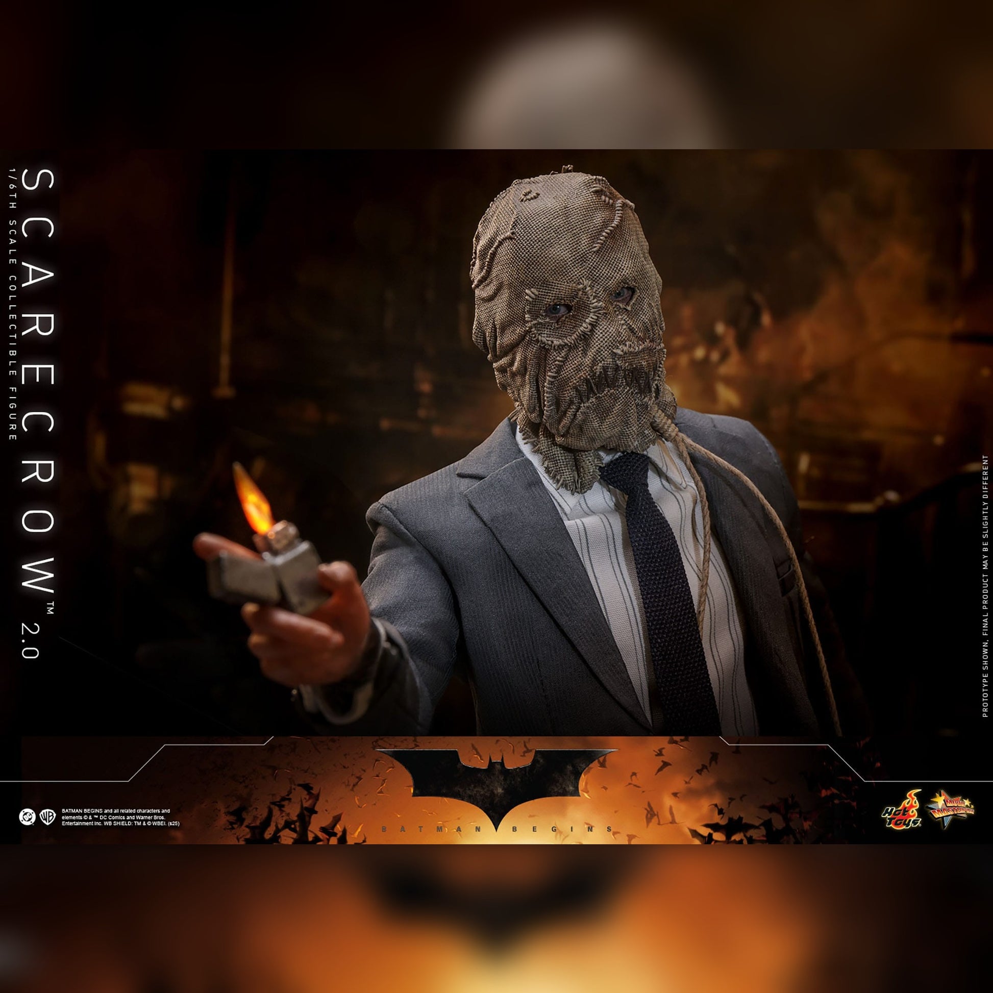 Batman Begins: Scarecrow 2.0: 1/6th Action Figure - Hot Toys Action Figure