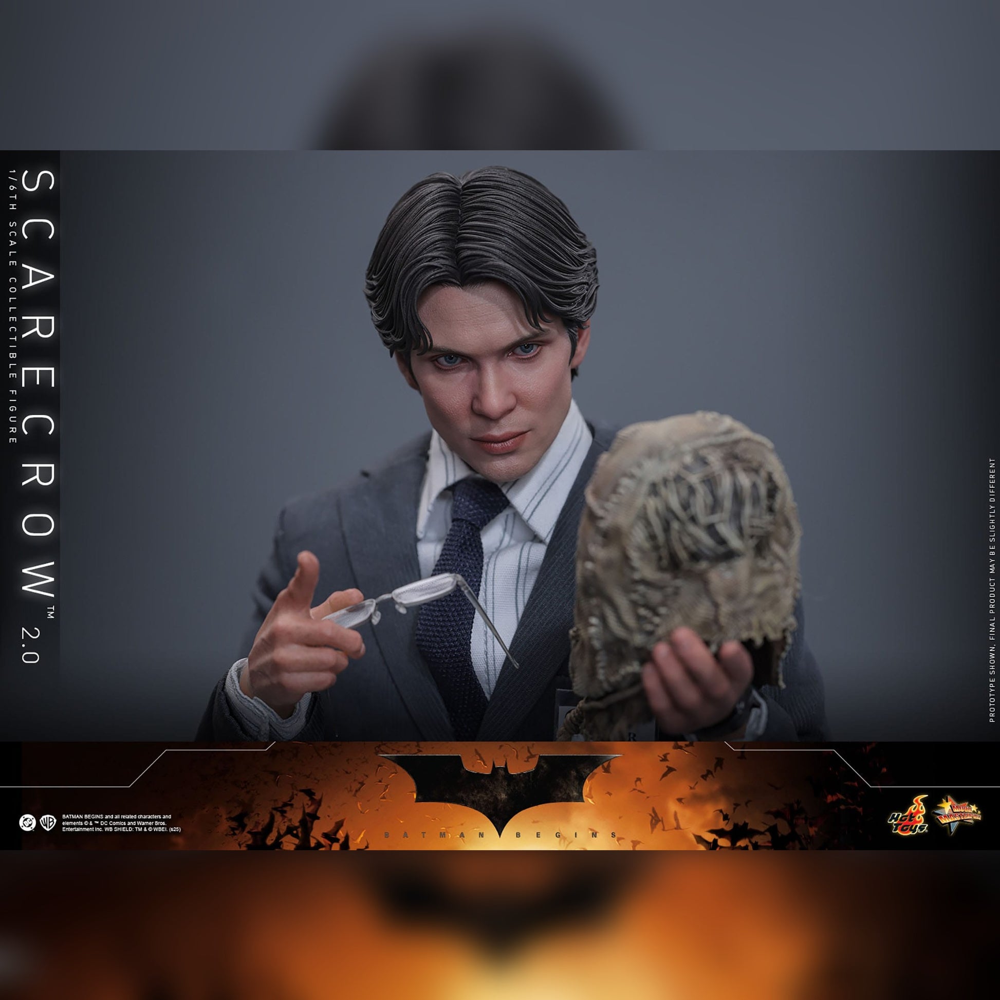Batman Begins: Scarecrow 2.0: 1/6th Action Figure - Hot Toys Action Figure
