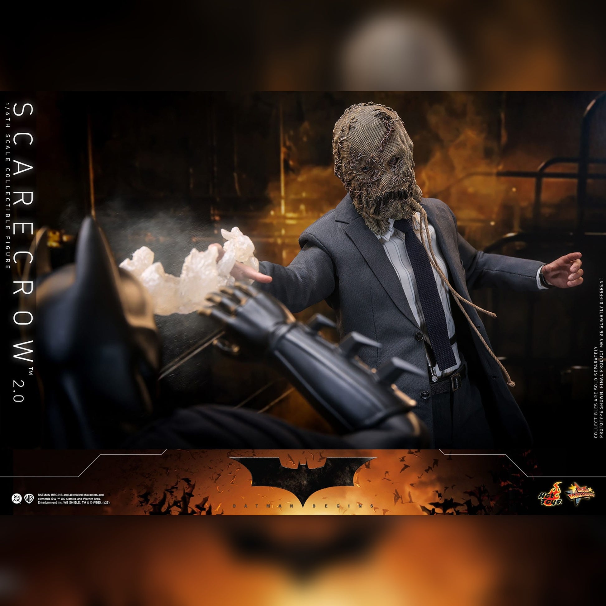 Batman Begins: Scarecrow 2.0: 1/6th Action Figure - Hot Toys Action Figure
