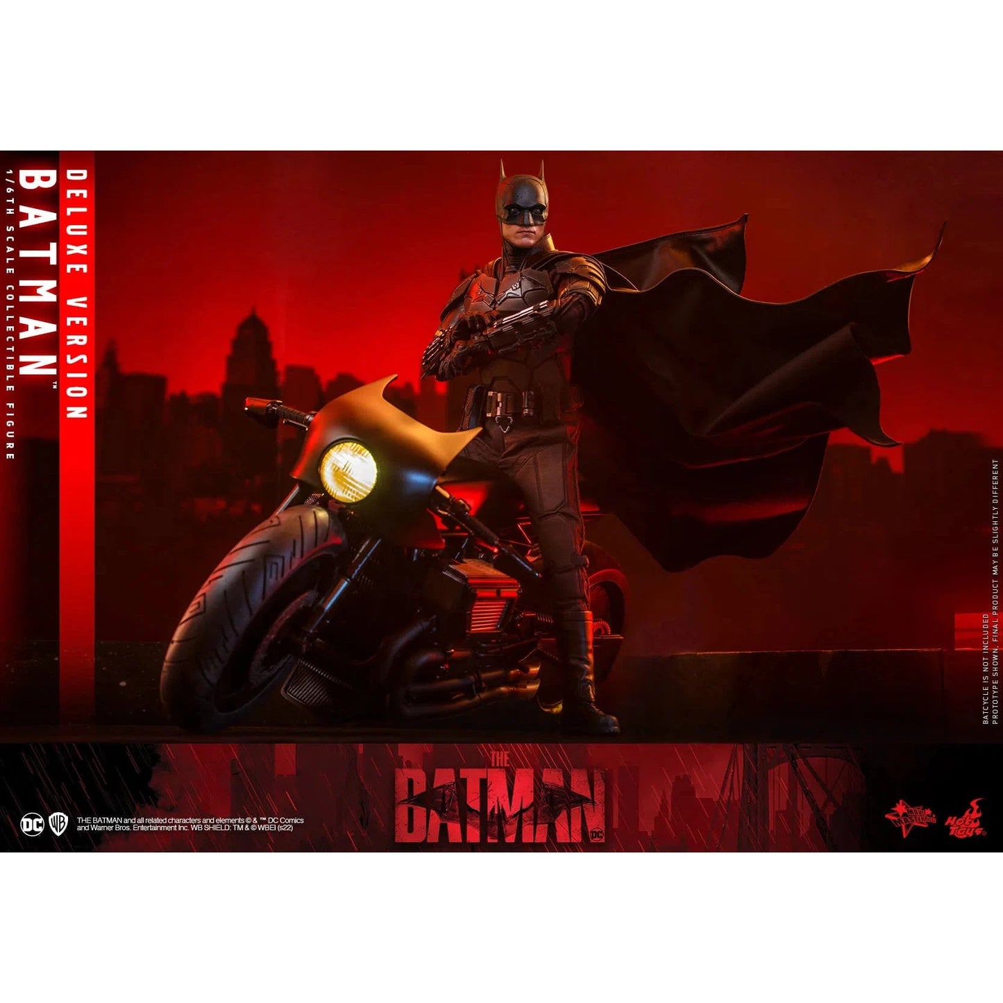 Batman Deluxe: The Batman: DC Comics: MMS639 by Hot Toys – Action Figure, [scale], UK stockist Planet Action Figures