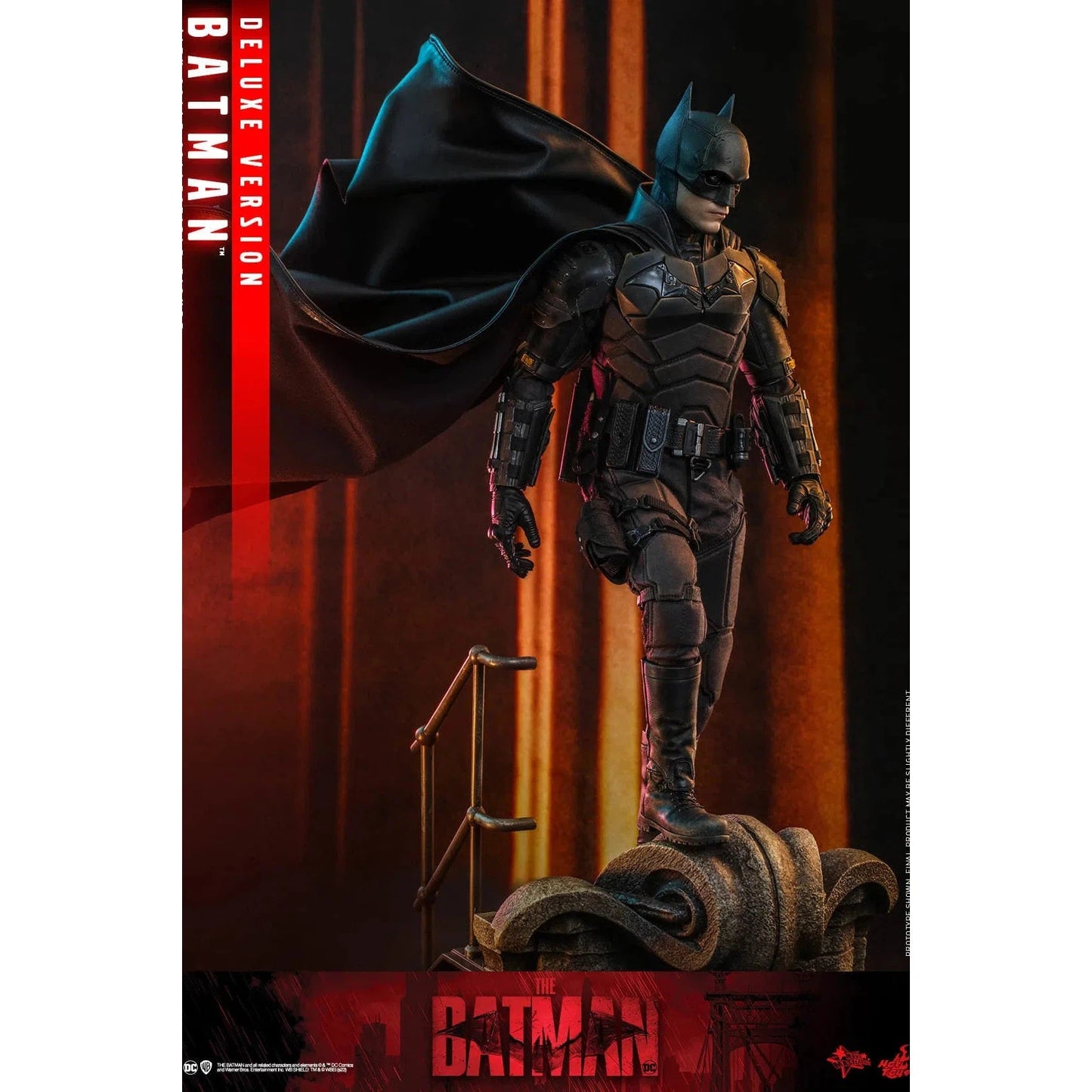 Batman Deluxe: The Batman: DC Comics: MMS639 by Hot Toys – Action Figure, [scale], UK stockist Planet Action Figures