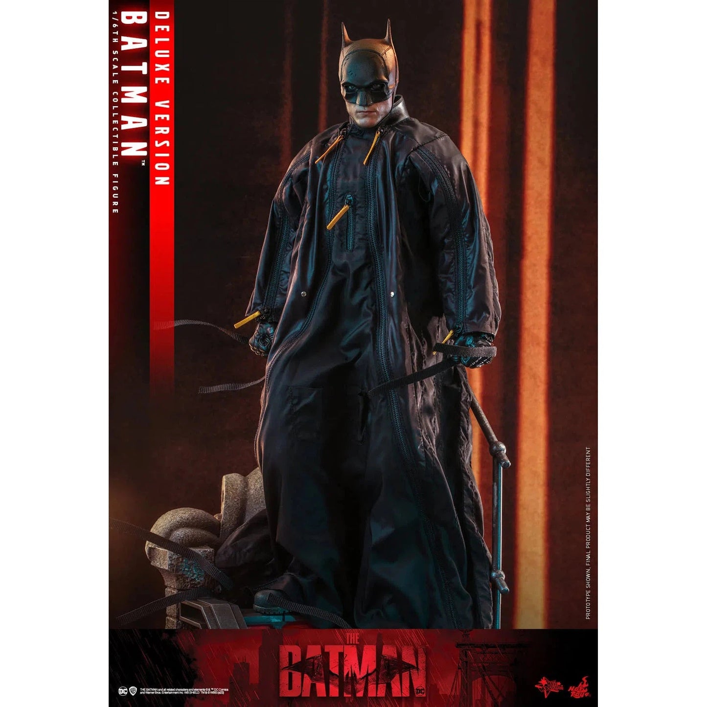 Batman Deluxe: The Batman: DC Comics: MMS639 by Hot Toys – Action Figure, [scale], UK stockist Planet Action Figures