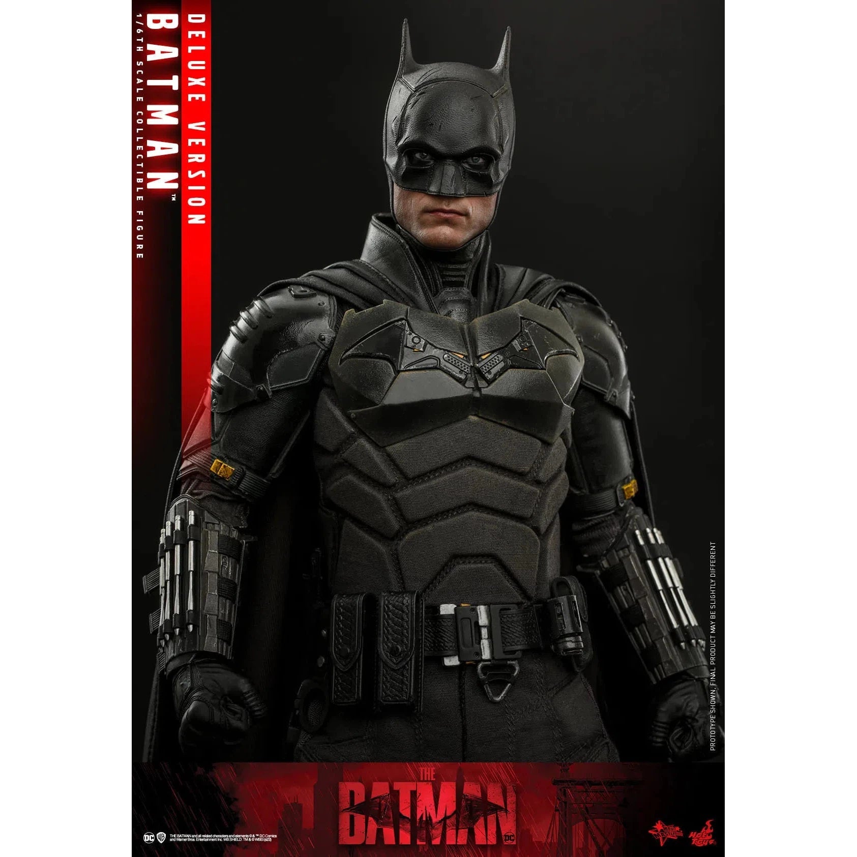 Batman Deluxe: The Batman: DC Comics: MMS639 by Hot Toys – Action Figure, [scale], UK stockist Planet Action Figures