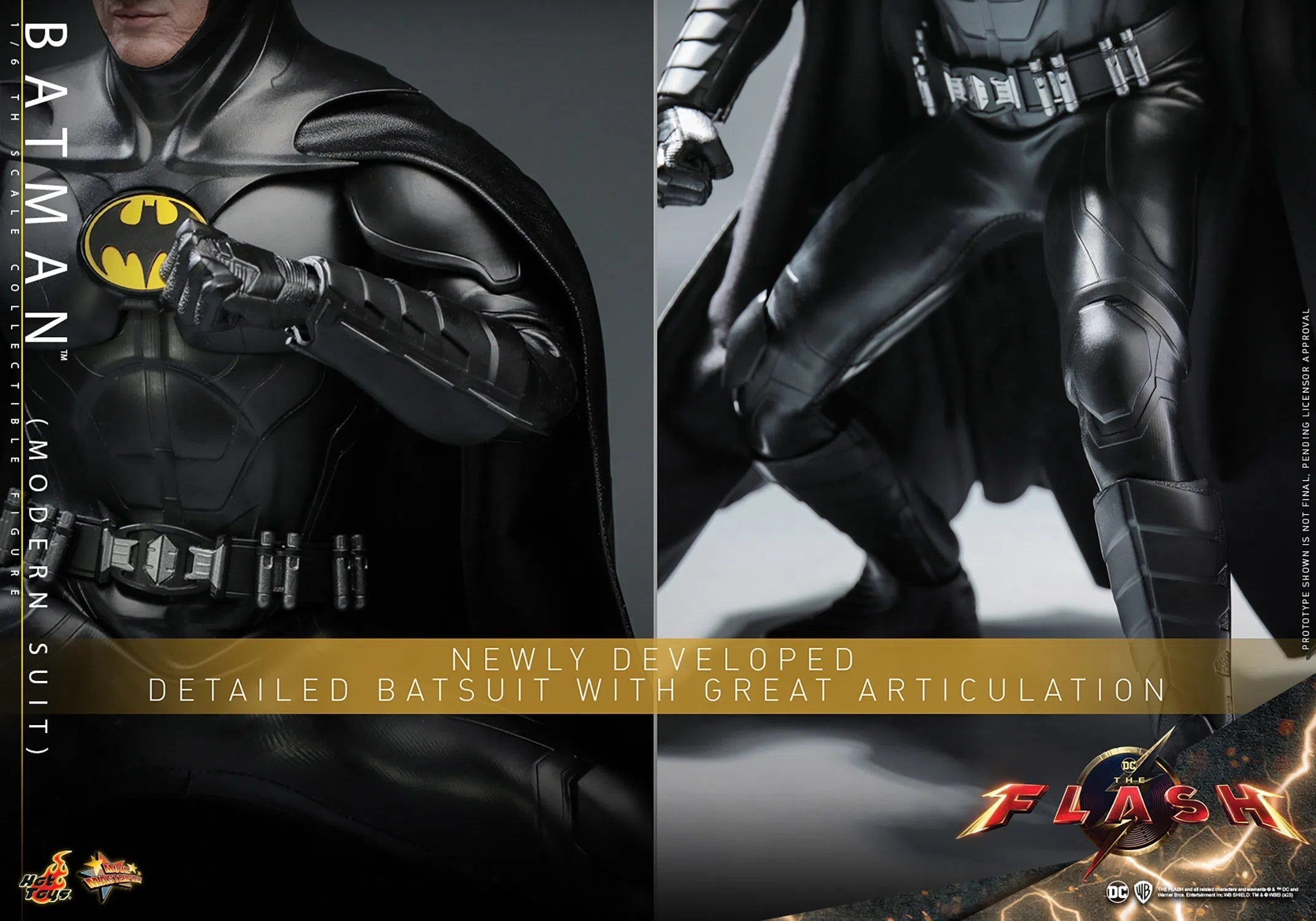 Batman: Modern Suit: The Flash: Dc Comics Hot Toys