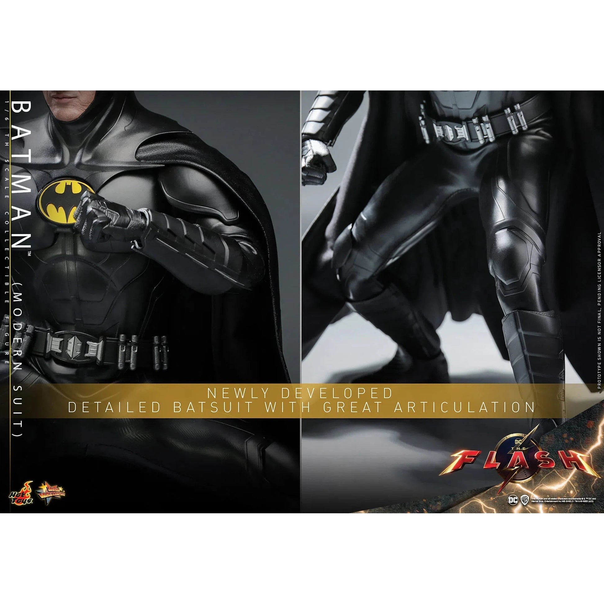 Batman: Modern Suit: The Flash: Dc Comics Hot Toys