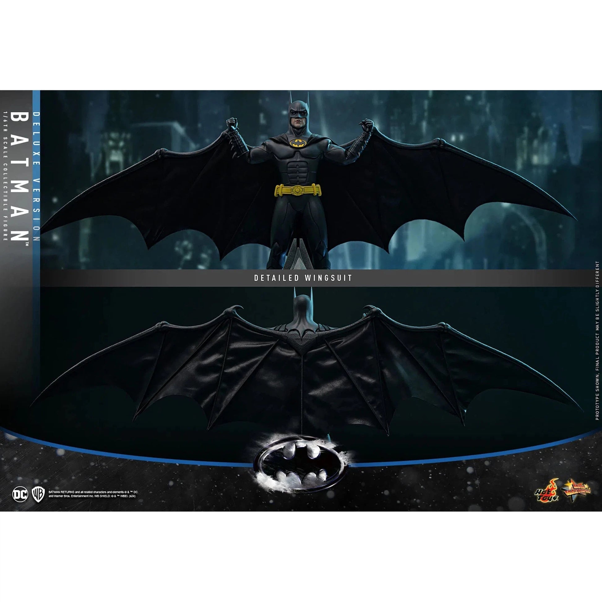 Batman Returns: Batman: Deluxe: MMS770 - Hot Toys Action Figure