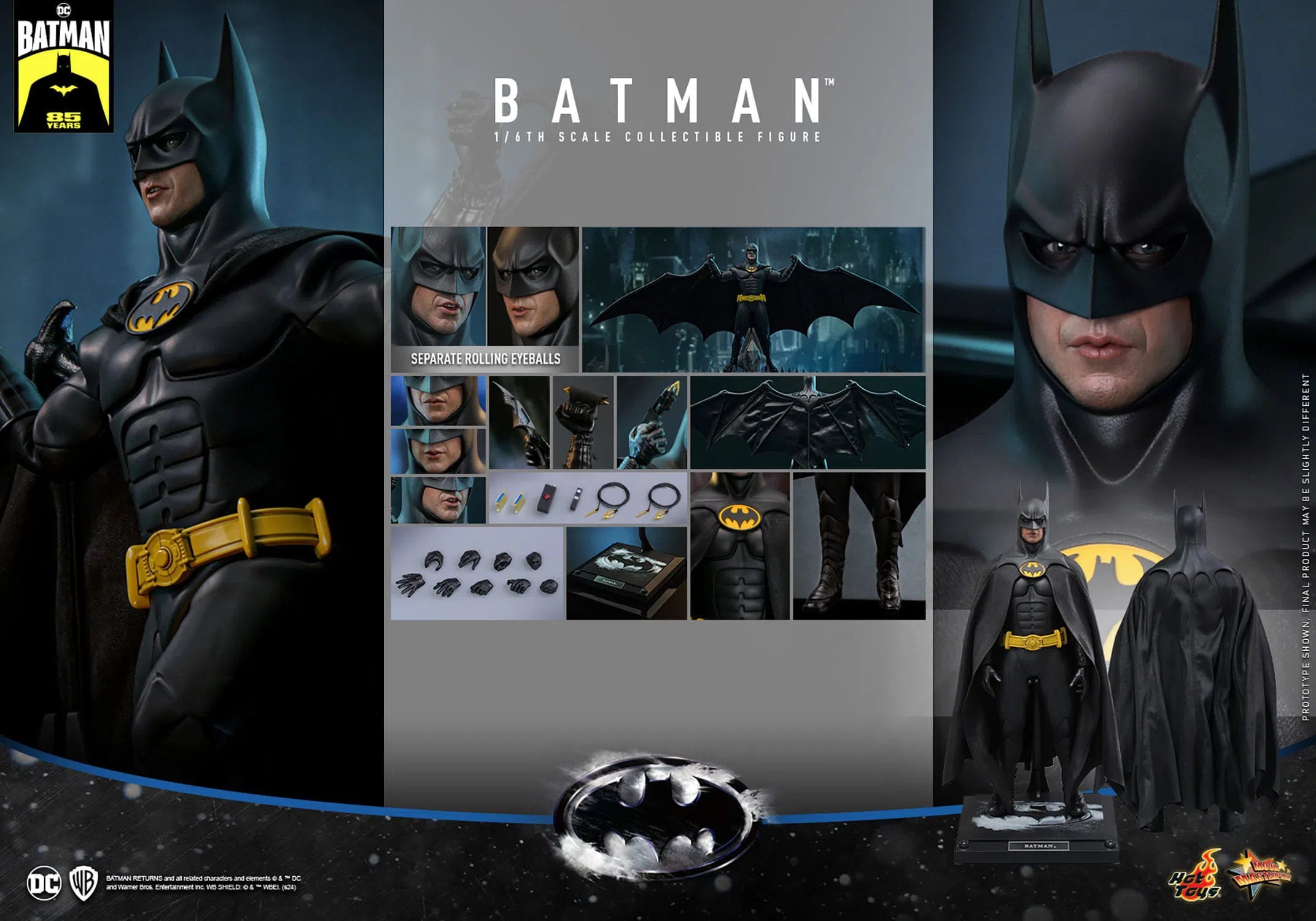 Batman Returns: Batman: Hot Toys: MMS769 Hot Toys