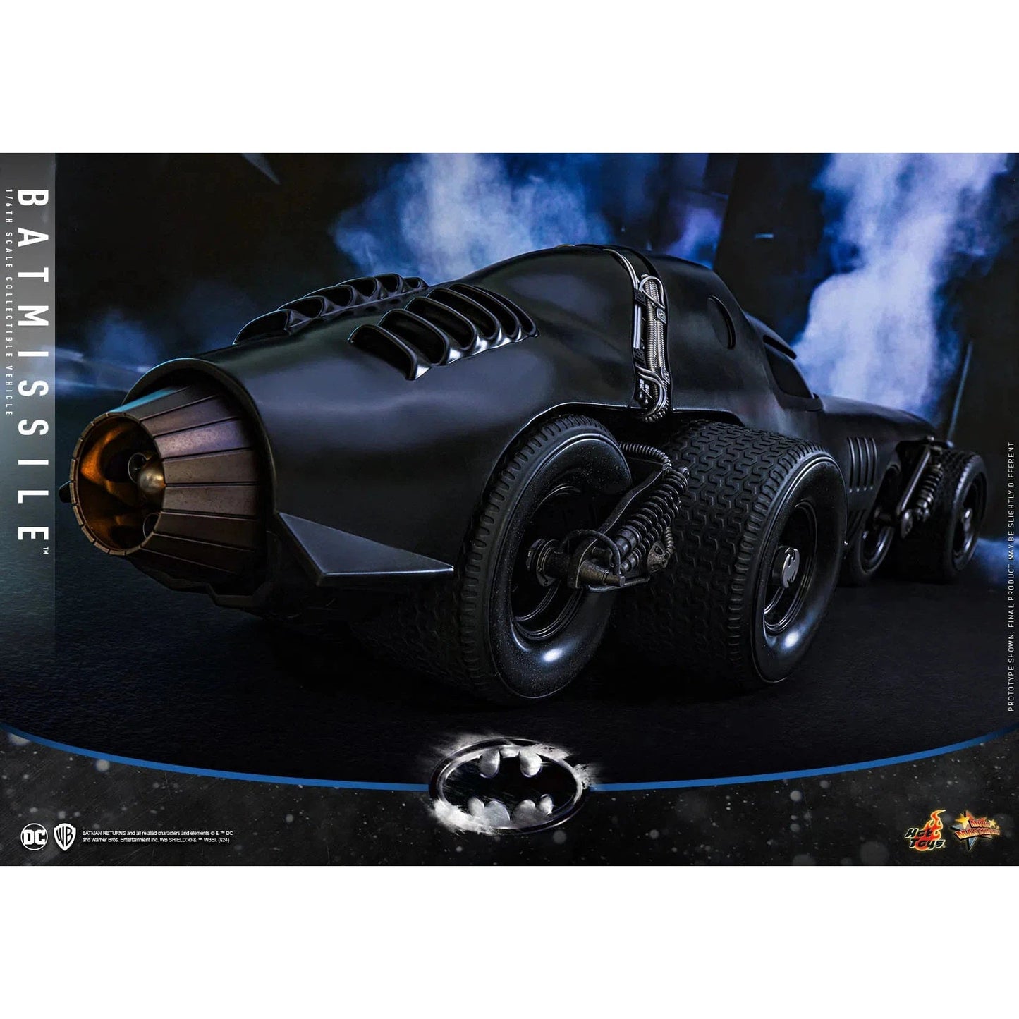 Batman Returns: Batmissile: MMS780: 1/6th Scale Collectible Vehicle - Hot Toys Action Figure