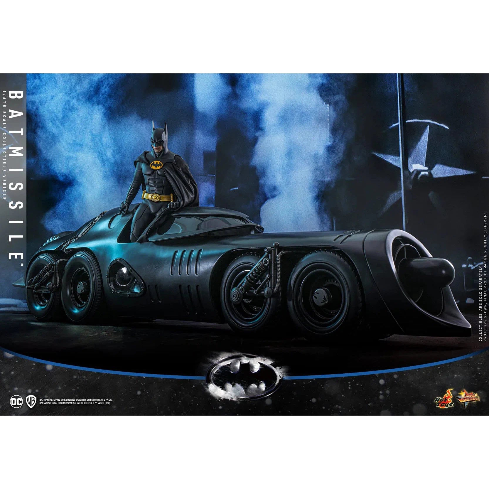 Batman Returns: Batmissile: MMS780: 1/6th Scale Collectible Vehicle: Hot Toys by Hot Toys – Action Figure, [scale], UK stockist Planet Action Figures