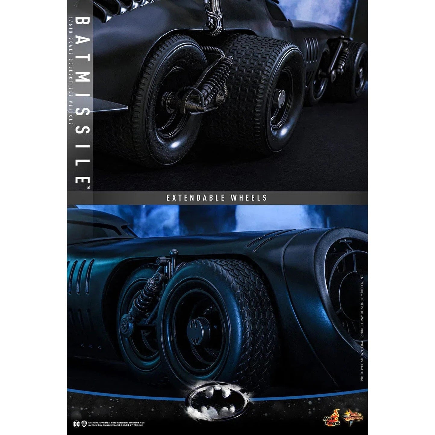 Batman Returns: Batmissile: MMS780: 1/6th Scale Collectible Vehicle: Hot Toys by Hot Toys – Action Figure, [scale], UK stockist Planet Action Figures