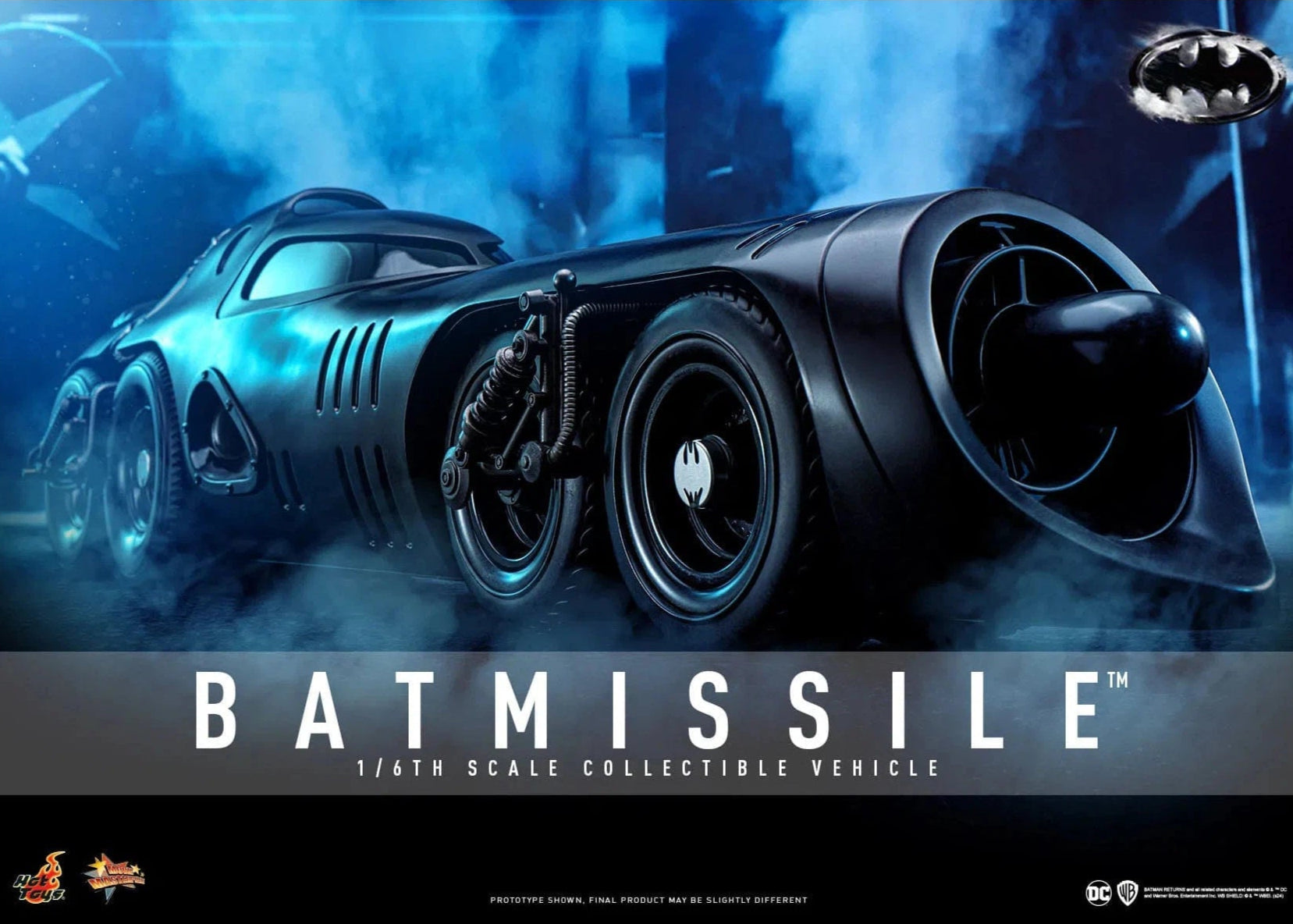 Batman Returns: Batmissile: MMS780: 1/6th Scale Collectible Vehicle: Hot Toys Hot Toys