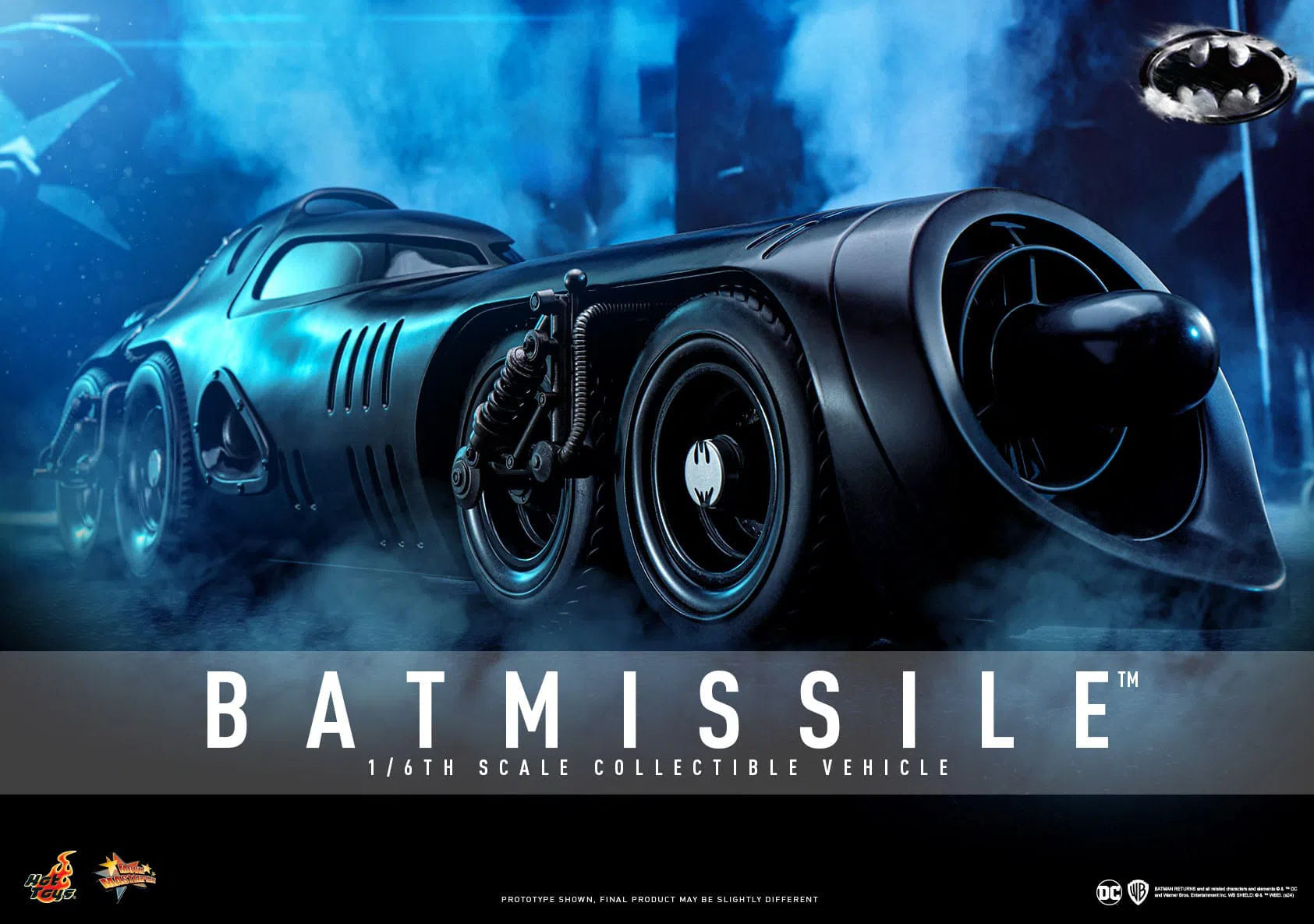 Batman Returns: Batmissile: MMS780: 1/6th Scale Collectible Vehicle: Hot Toys Hot Toys