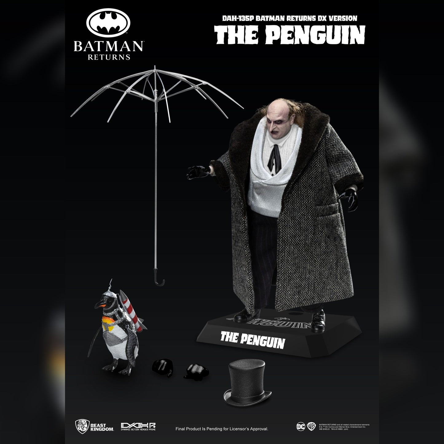 Batman Returns: The Penguin (Deluxe): Action Figure - Beast Kingdom Toys Action Figure