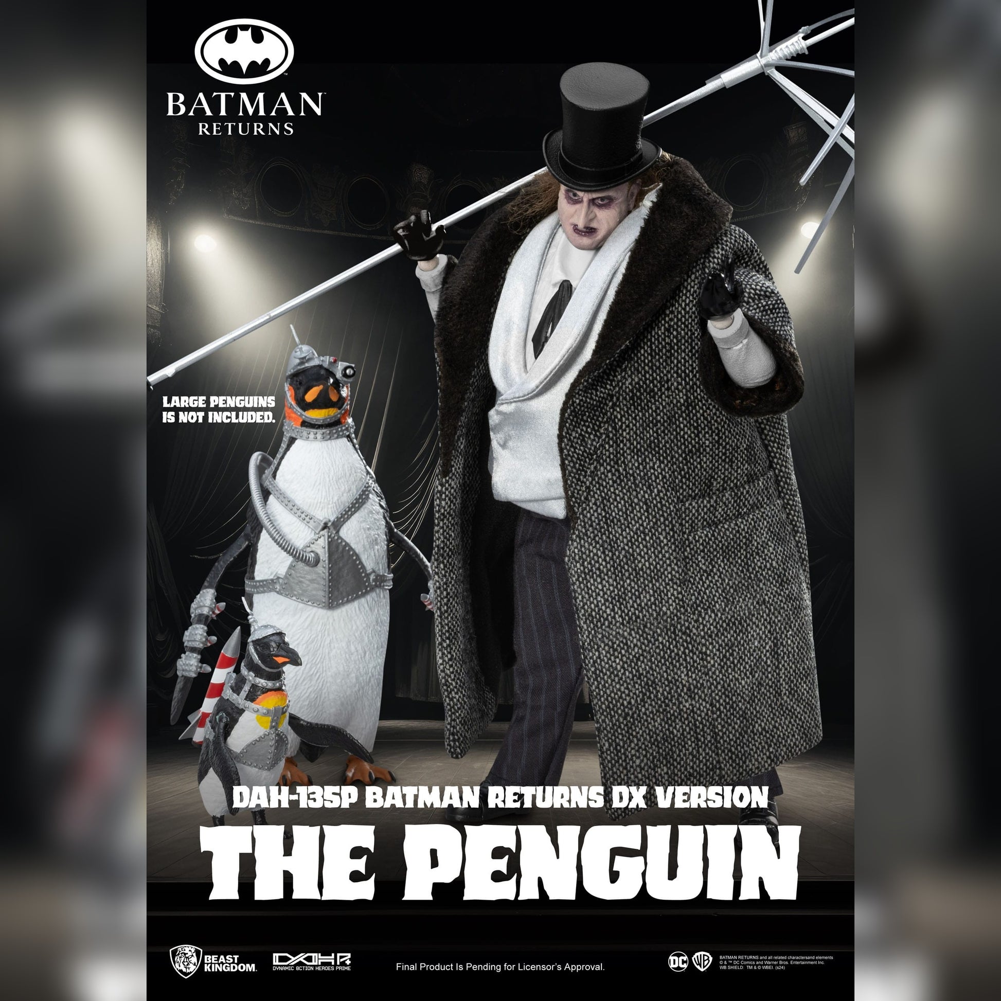 Batman Returns: The Penguin (Deluxe): Action Figure - Beast Kingdom Toys Action Figure