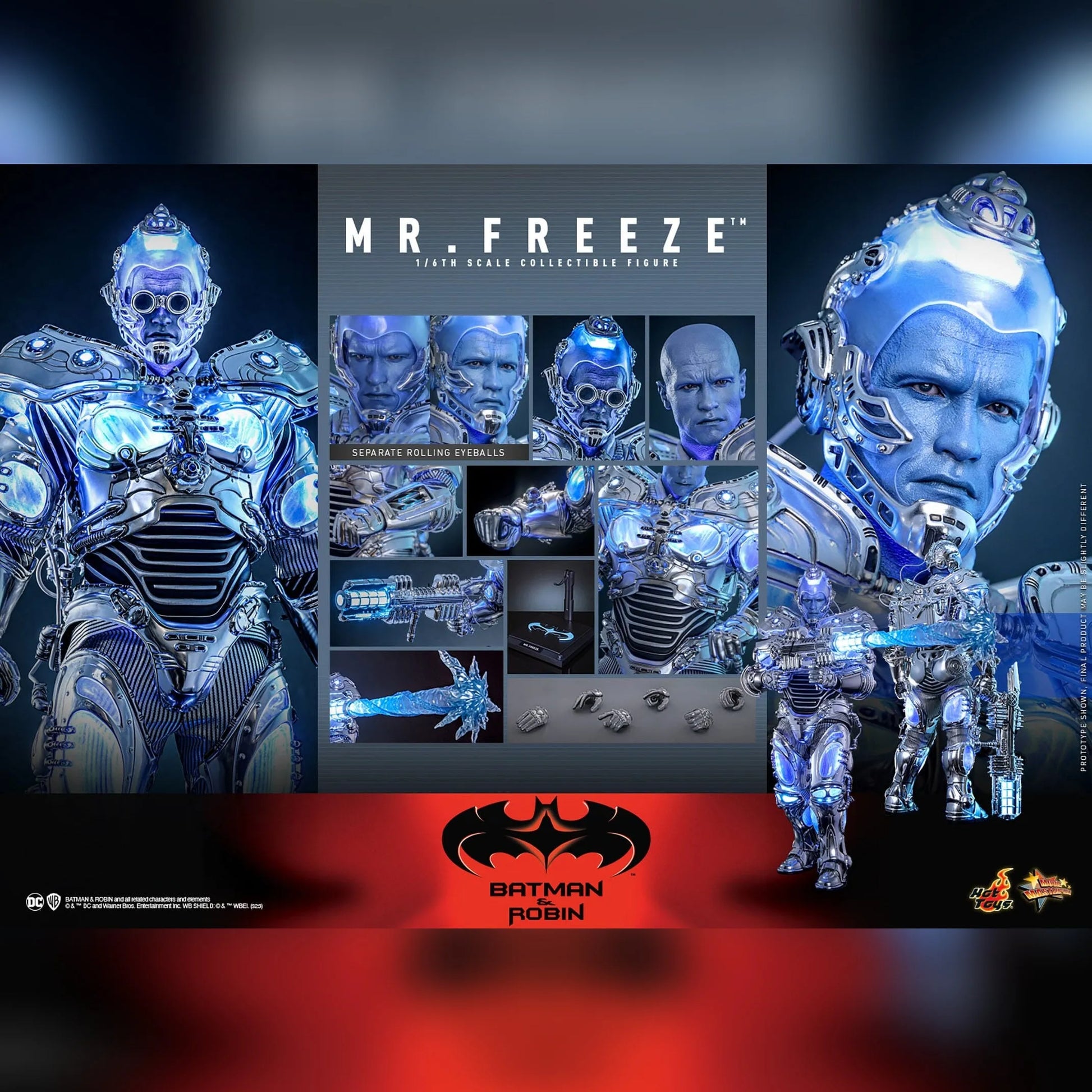 Batman & Robin: Mr. Freeze: 1/6th - Hot Toys Action Figures