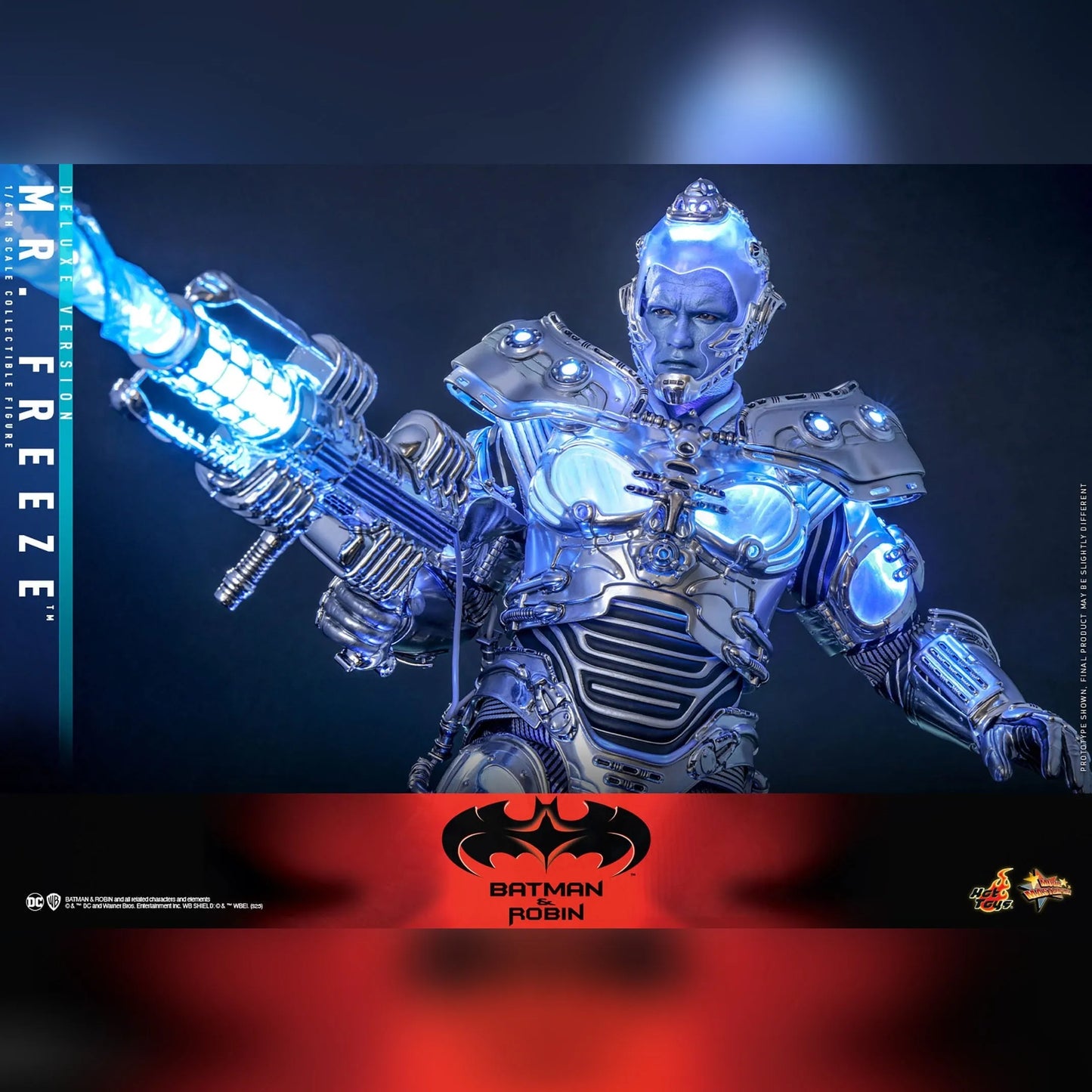 Batman & Robin: Mr. Freeze: Deluxe Version: 1/6th - Hot Toys Action Figures