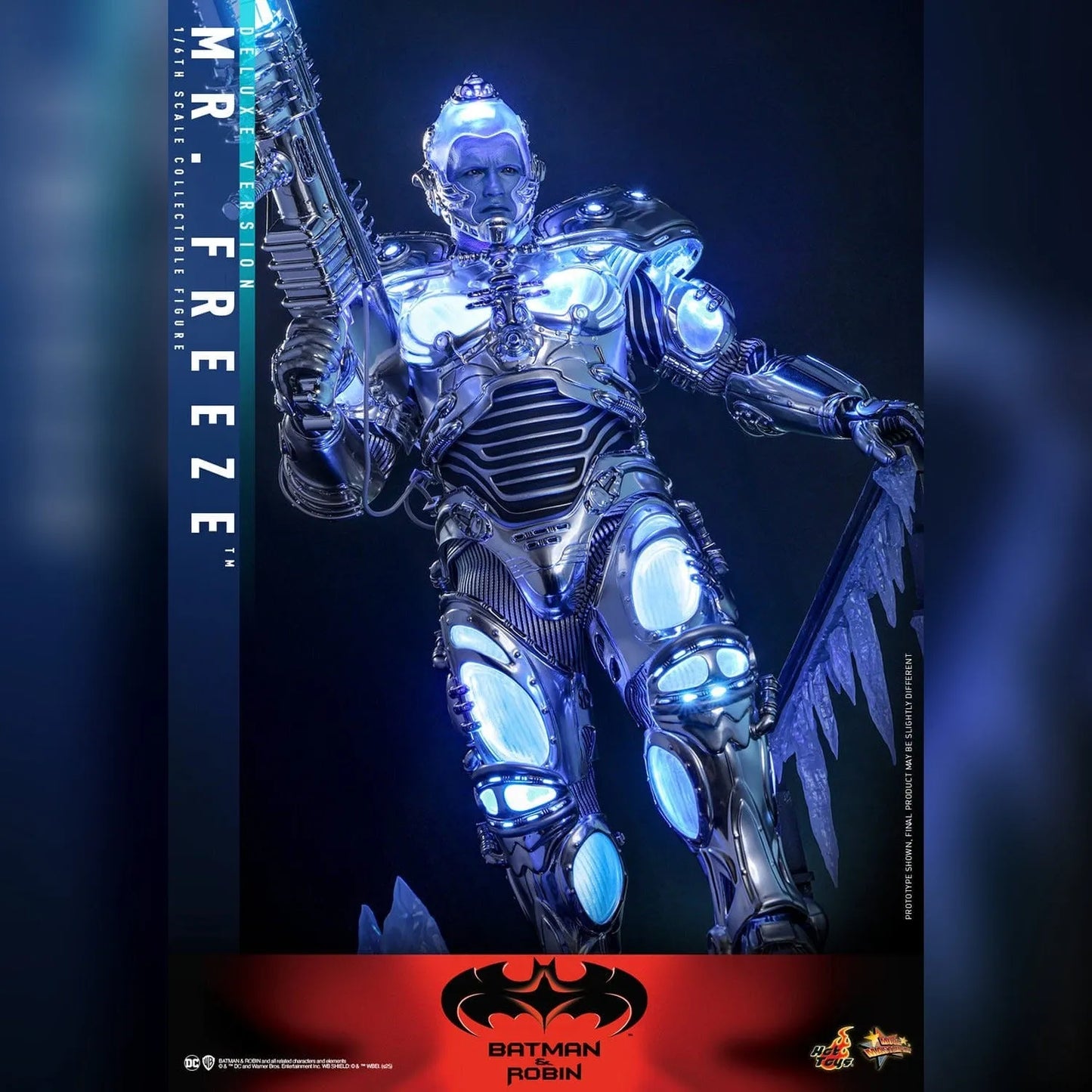 Batman & Robin: Mr. Freeze: Deluxe Version: 1/6th - Hot Toys Action Figures