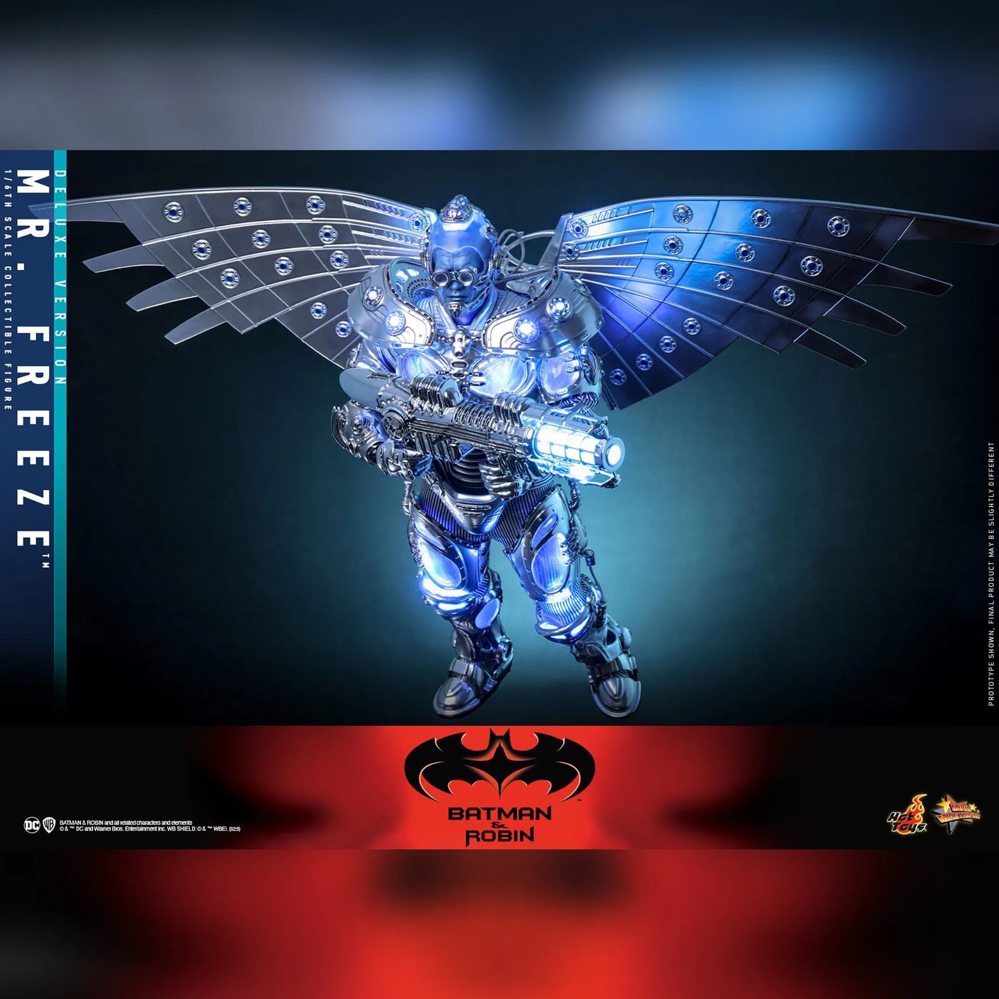 Batman & Robin: Mr. Freeze: Deluxe Version: 1/6th - Hot Toys Action Figures