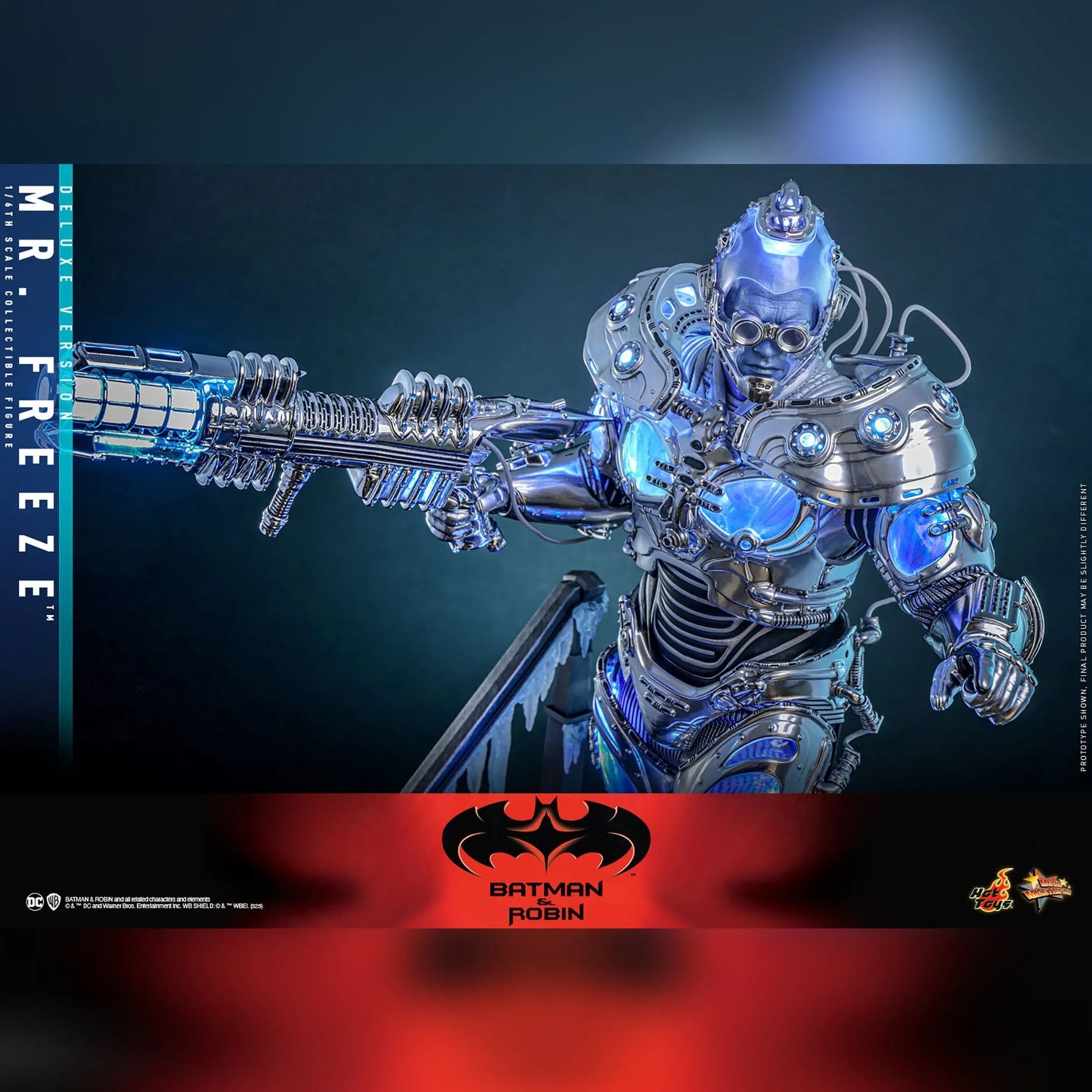 Batman & Robin: Mr. Freeze: Deluxe Version: 1/6th - Hot Toys Action Figures