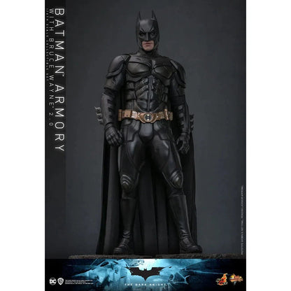 Batman: The Dark Knight: Armory With Bruce Wayne & Batman: 2.0 - Hot Toys Action Figure