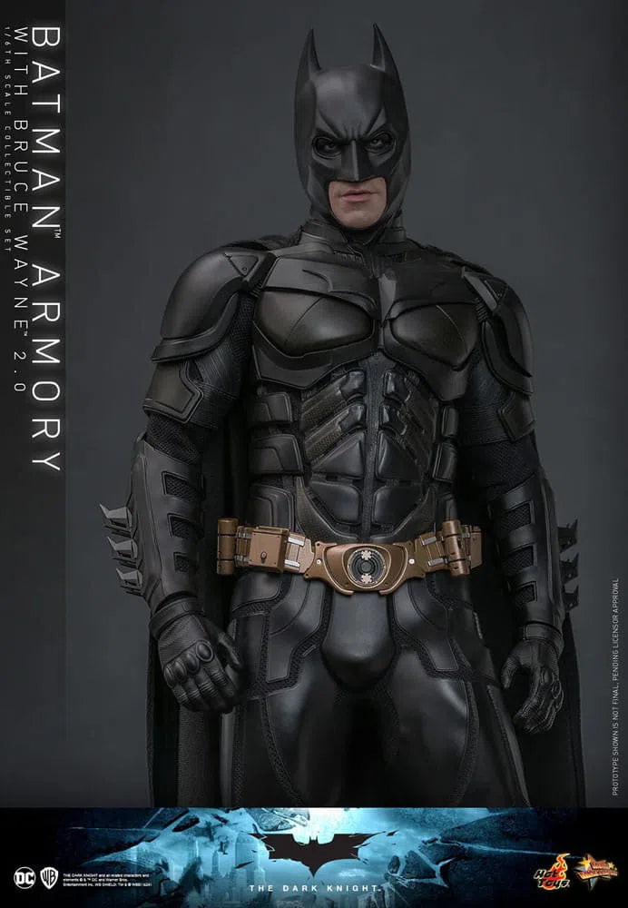 Batman: The Dark Knight: Armory With Bruce Wayne & Batman: 2.0: Hot Toys Hot Toys