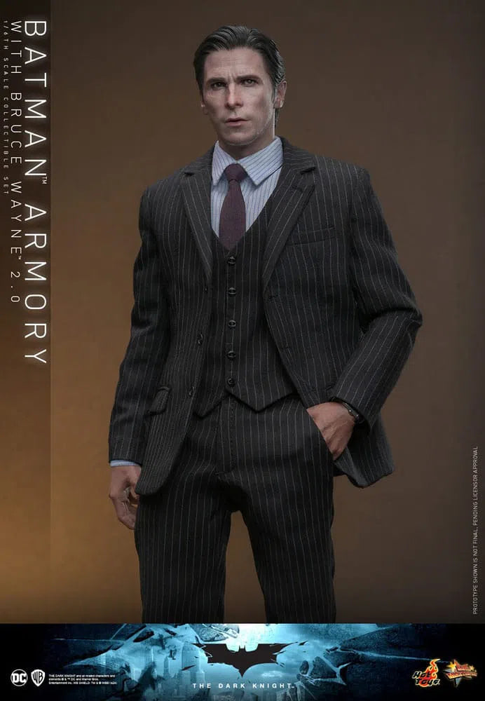 Batman: The Dark Knight: Armory With Bruce Wayne & Batman: 2.0: Hot Toys Hot Toys