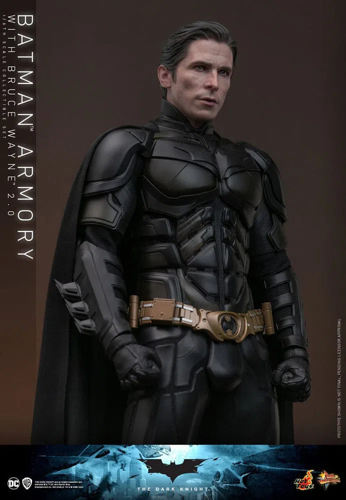 Batman: The Dark Knight: Armory With Bruce Wayne & Batman: 2.0: Hot Toys Hot Toys