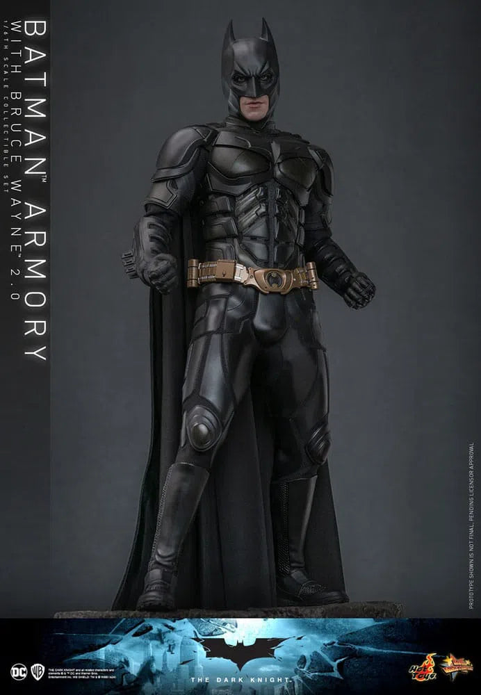 Batman: The Dark Knight: Armory With Bruce Wayne & Batman: 2.0: Hot Toys Hot Toys