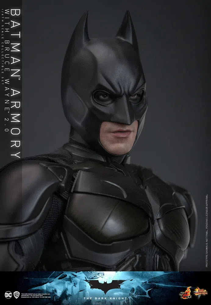 Batman: The Dark Knight: Armory With Bruce Wayne & Batman: 2.0: Hot Toys Hot Toys