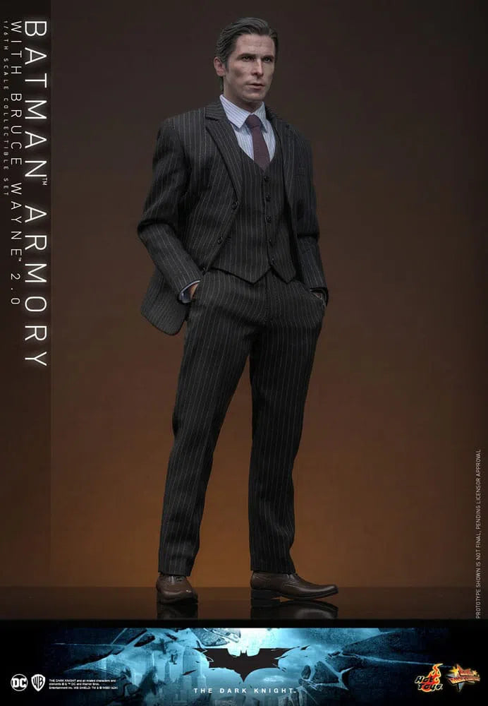 Batman: The Dark Knight: Armory With Bruce Wayne & Batman: 2.0: Hot Toys Hot Toys