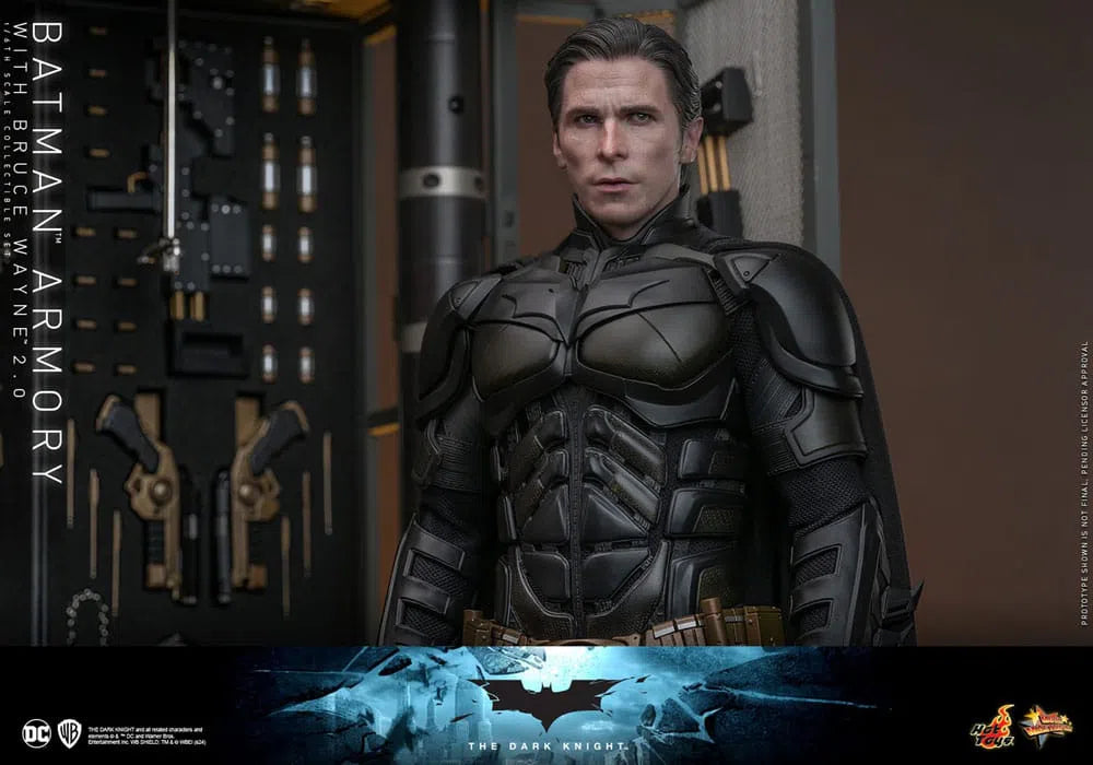 Batman: The Dark Knight: Armory With Bruce Wayne & Batman: 2.0: Hot Toys Hot Toys