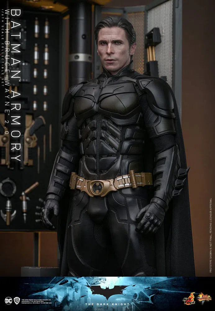 Batman: The Dark Knight: Armory With Bruce Wayne & Batman: 2.0: Hot Toys Hot Toys