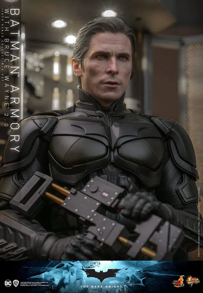 Batman: The Dark Knight: Armory With Bruce Wayne & Batman: 2.0: Hot Toys Hot Toys