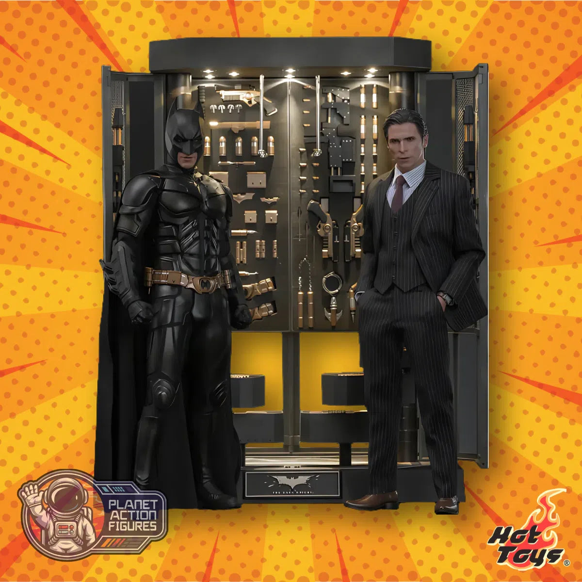 Batman: The Dark Knight: Armory With Bruce Wayne & Batman: 2.0: Hot Toys Hot Toys