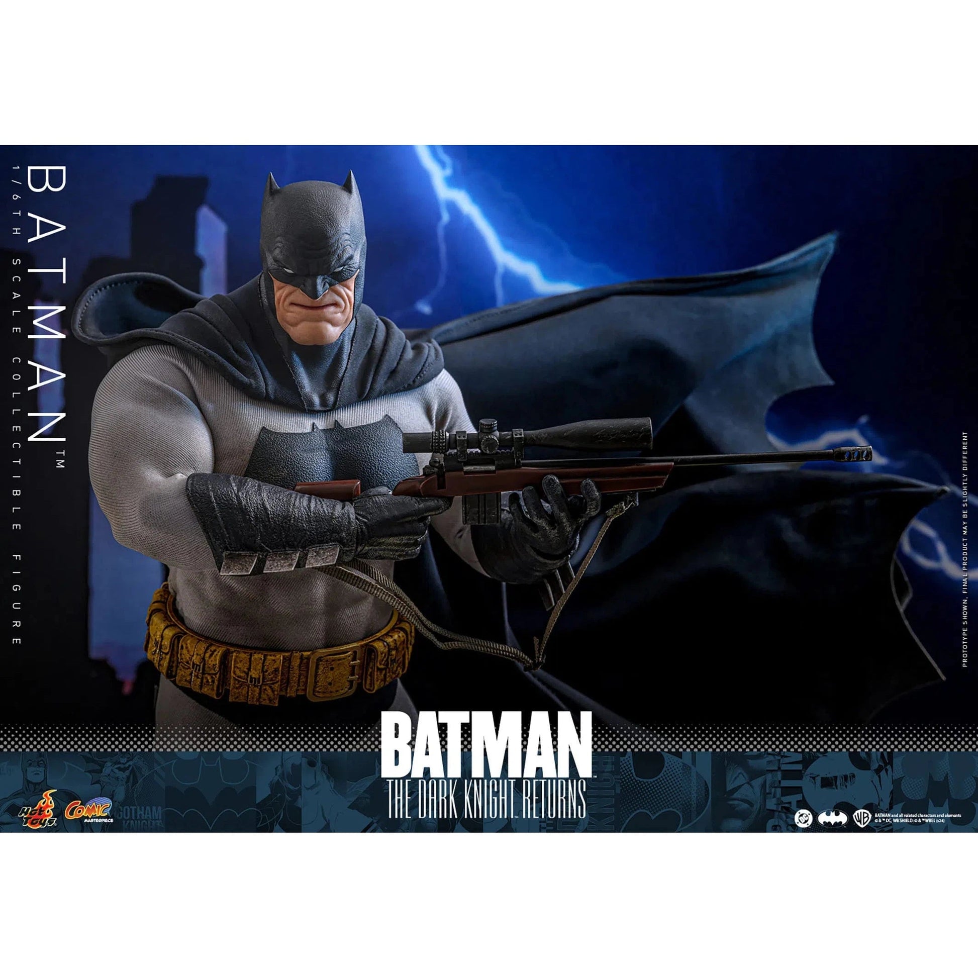 Batman The Dark Knight Returns: Batman: 1/6th - Hot Toys Action Figures