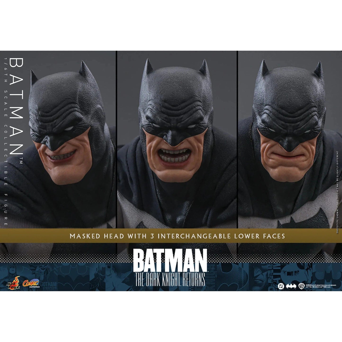 Batman The Dark Knight Returns: Batman: 1/6th - Hot Toys Action Figures