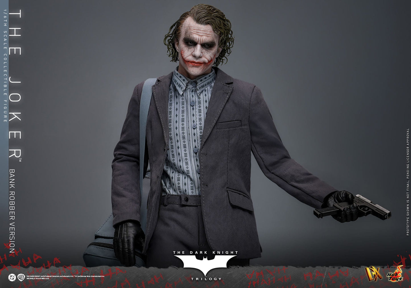 Batman: The Dark Knight: The Joker (Bank Robber Version) DX: 1/6th - Hot Toys Action Figures