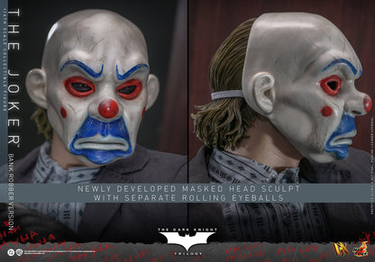 Batman: The Dark Knight: The Joker (Bank Robber Version) DX: 1/6th Scale Action Figure - Hot Toys Action Figure