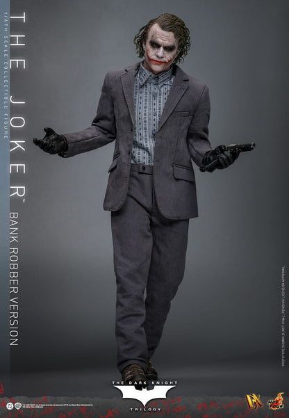 Batman: The Dark Knight: The Joker (Bank Robber Version) DX: 1/6th Scale Action Figure - Hot Toys Action Figure