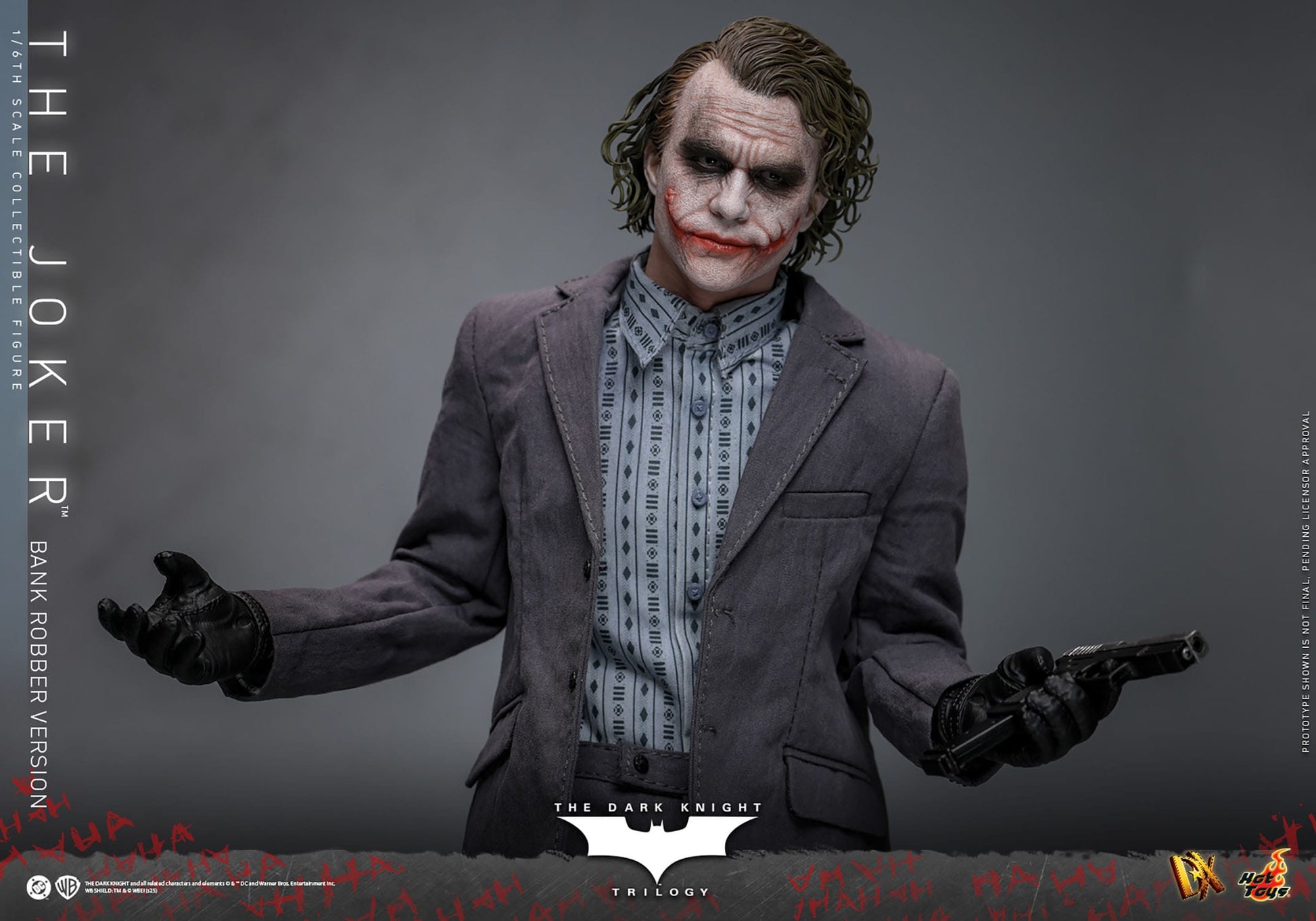 Batman: The Dark Knight: The Joker (Bank Robber Version) DX: 1/6th Scale Action Figure: Hot Toys by Hot Toys – Action Figure, [scale], UK stockist Planet Action Figures