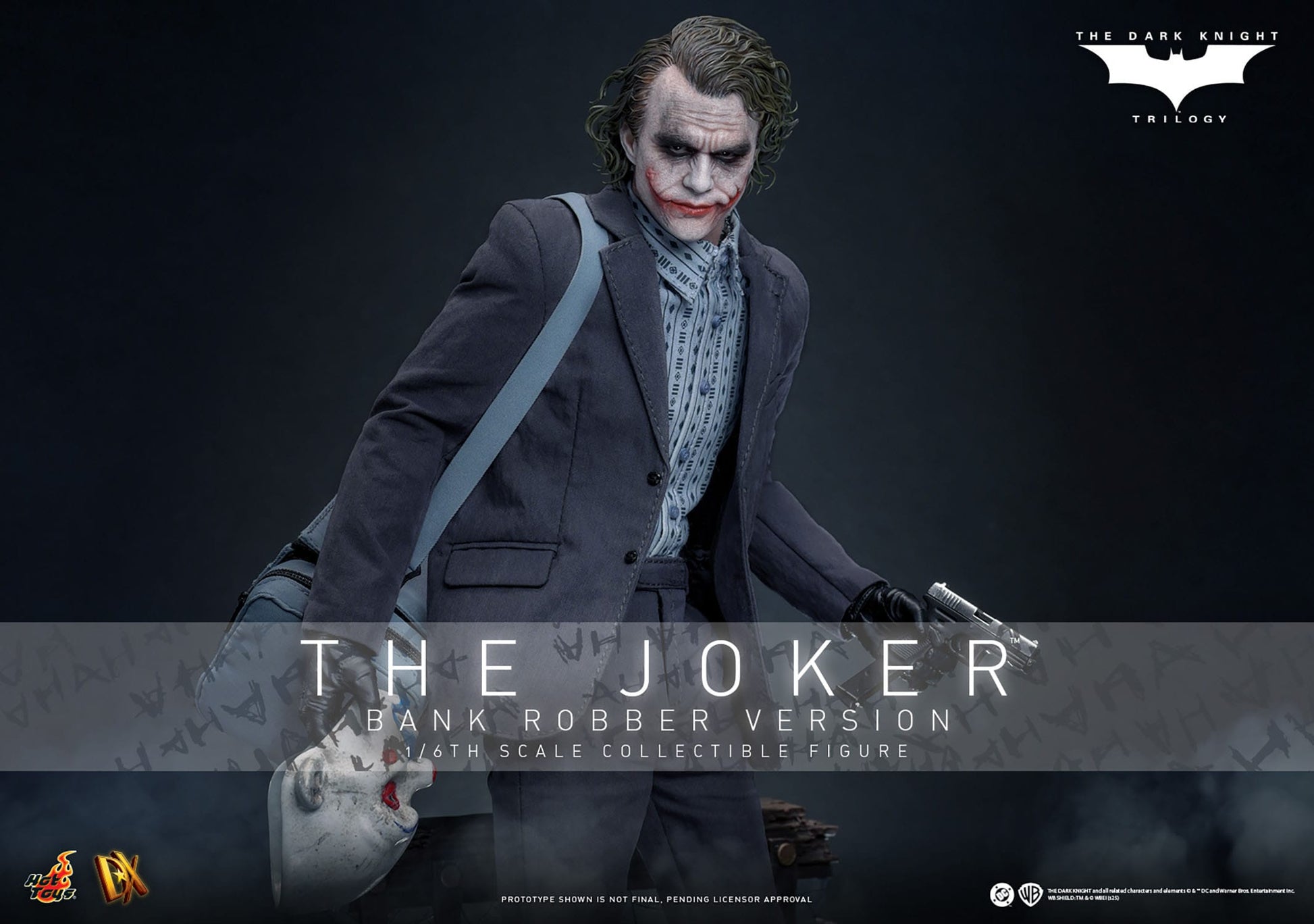 Batman: The Dark Knight: The Joker (Bank Robber Version) DX: 1/6th Scale Action Figure: Hot Toys by Hot Toys – Action Figure, [scale], UK stockist Planet Action Figures