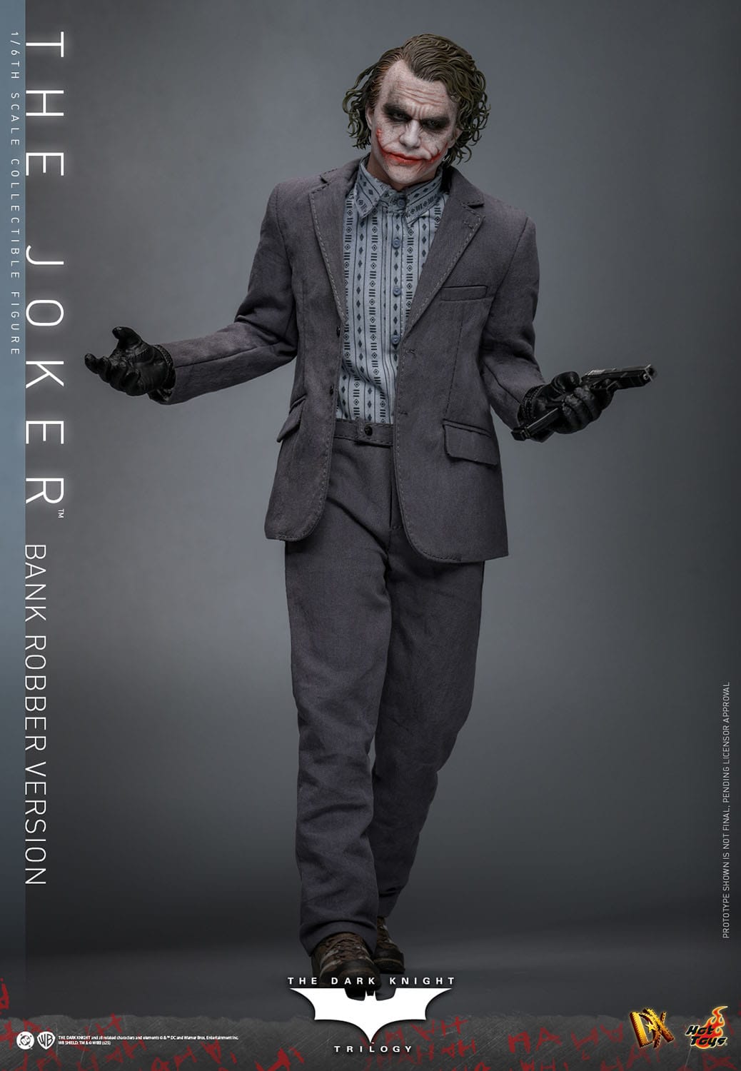 Batman: The Dark Knight: The Joker (Bank Robber Version) DX: 1/6th Scale Action Figure: Hot Toys by Hot Toys – Action Figure, [scale], UK stockist Planet Action Figures