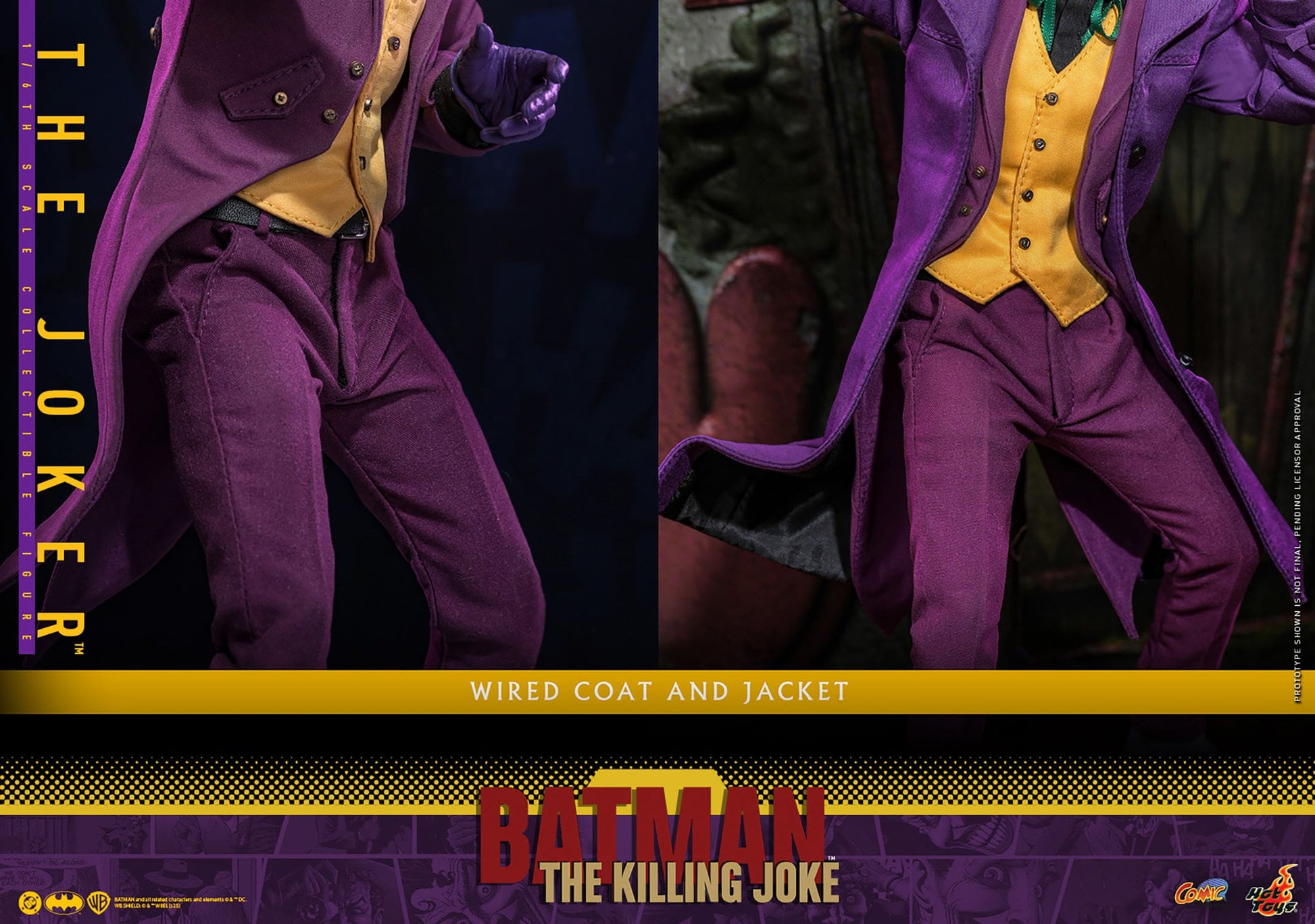Batman: The Killing Joke: Joker: 1/6th Action Figure - Hot Toys Action Figure