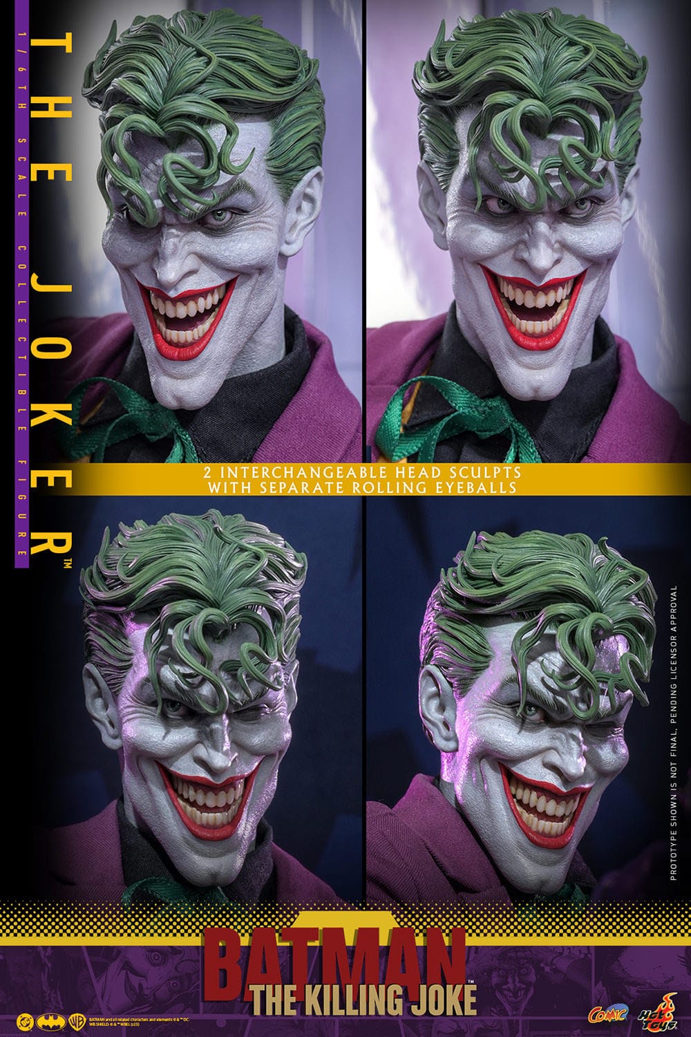 Batman: The Killing Joke: Joker: 1/6th Action Figure - Hot Toys Action Figure