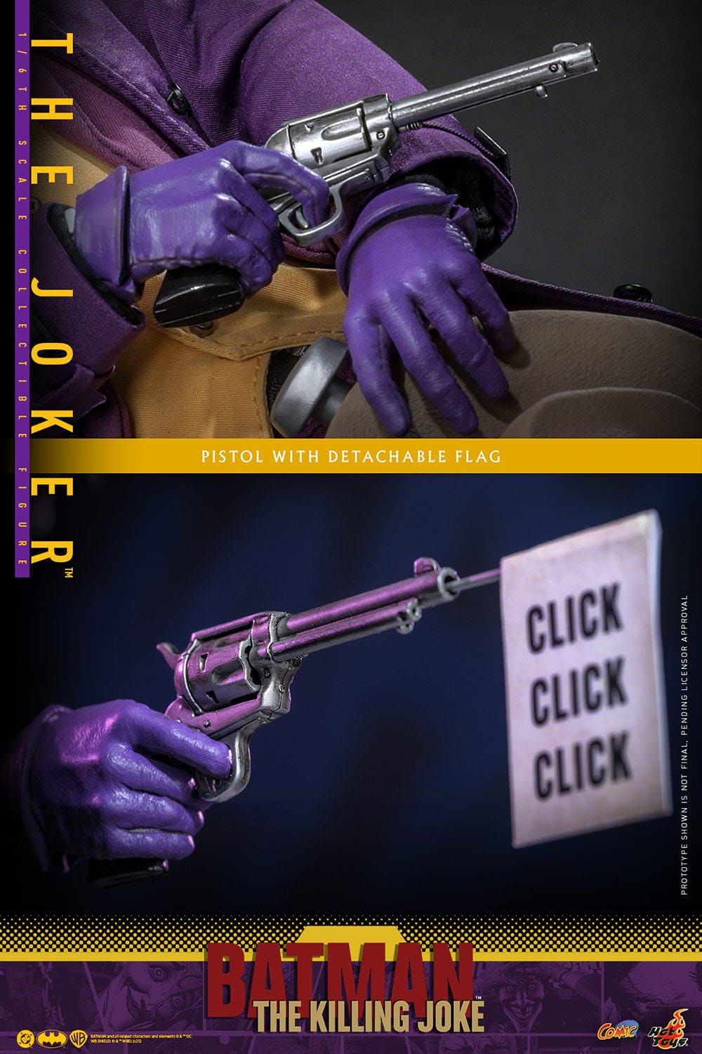 Batman: The Killing Joke: Joker: 1/6th Action Figure - Hot Toys Action Figure