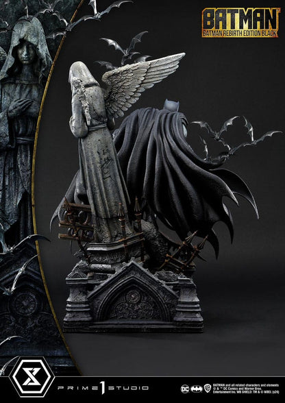 Batman Ultimate Premium Masterline Series Statue 1/4 Batman Rebirth Edition Black Deluxe Bonus Version 71 cm - Prime 1 Studio Statues