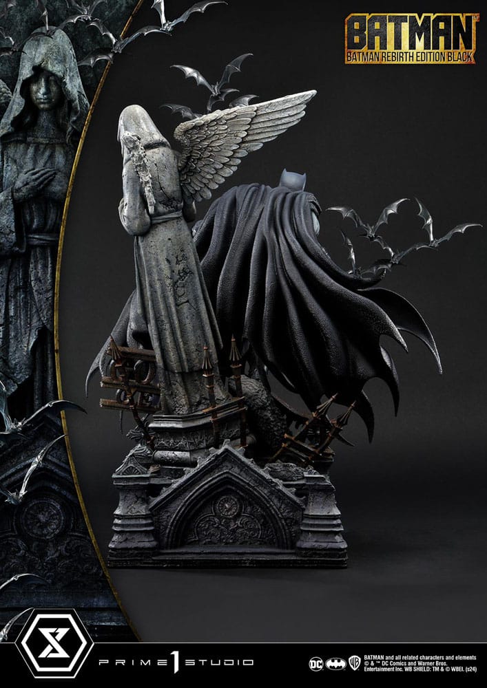 Batman Ultimate Premium Masterline Series Statue 1/4 Batman Rebirth Edition Black Deluxe Version 71 cm - Prime 1 Studio Statues