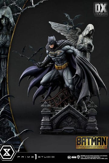 Batman Ultimate Premium Masterline Series Statue 1/4 Batman Rebirth Edition Black Deluxe Version 71 cm - Prime 1 Studio Statues