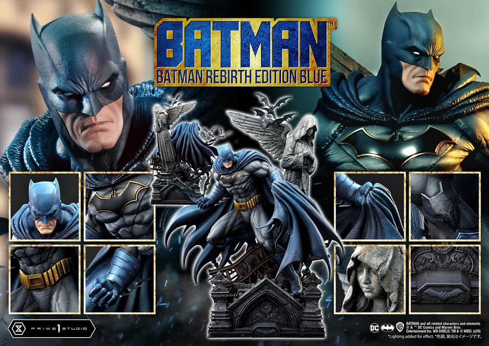 Batman Ultimate Premium Masterline Series Statue 1/4 Batman Rebirth Edition Blue 71 cm - Prime 1 Studio Statues