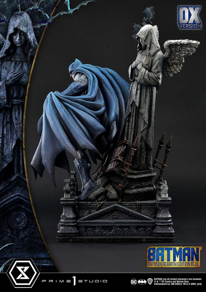 Batman Ultimate Premium Masterline Series Statue 1/4 Batman Rebirth Edition Blue Deluxe Bonus Version 71 cm - Prime 1 Studio Statues